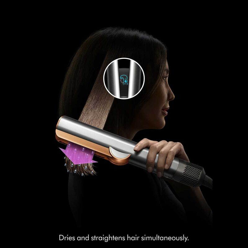 Dyson Airstrait&trade; in Ceramic Apricot / Topaz image number 2